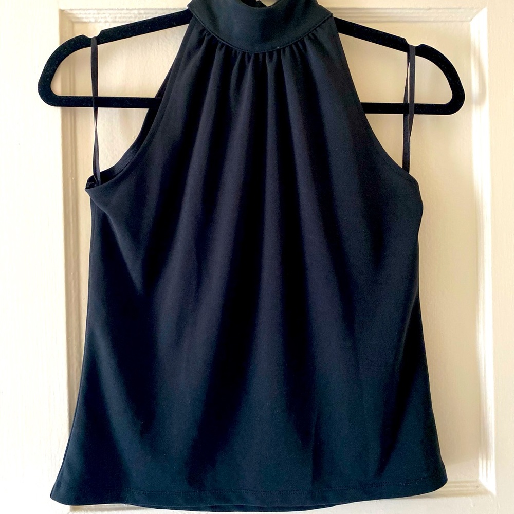 Old Navy high neck black top size S.